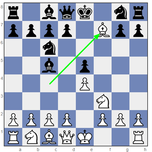 Jerome Gambit sac on f7